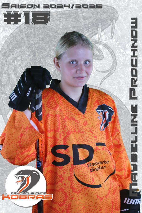 Player Card   2024 25   18   Maybelline Prochnow